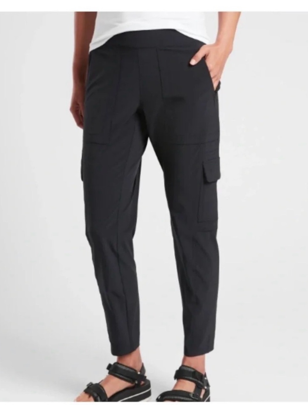 Athleta Wander Utility Pant Black Size 4T NWT